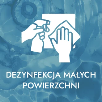 Dezynfekcja małych powierzchni
