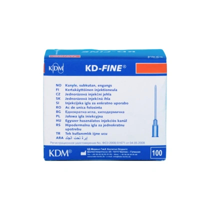 Igła 0,5 x 25 mm 25 G (100 szt.) - KD