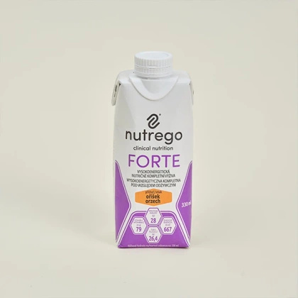 Nutrego FORTE 12 x 330 ml o smaku orzechowym