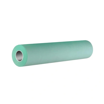 Podkład podfoliowany w rolce  50 cm x 40 m, perforacja co 50 cm - MUSTAF, ZIELONY