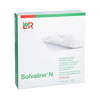 SOLVALINE N 10 x 10 cm. sterylne (100 szt.)