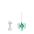 Kaniula Vasofix Certo 18G 1,3 x 33 mm zielona, z portem do iniekcji, widoczna w RTG - Braun
