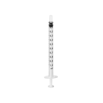 Strzykawka trzyczęściowa OMNIFIX-F 1 ml Luer Solo (100 szt.) - Braun