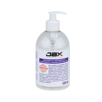 JAX 34 Premium Wirusobójczy, bakteriobójczy i grzybobójczy preparat dezynfekcyjny 500 ml