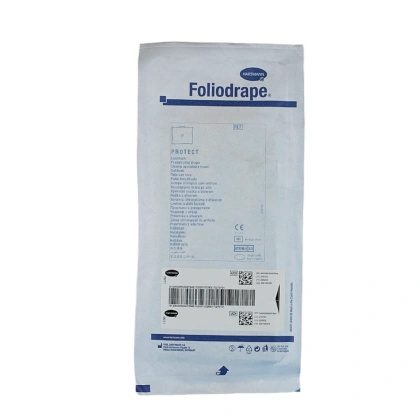 Foliodrape. Serweta 2. warstwowa 45 x 75 cm., z otworem 7 cm., sterylna