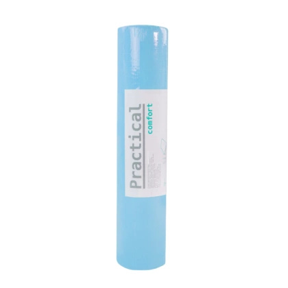 Podkład podfoliowany w rolce 50 cm x 40 m, perforacja co 50 cm - Practical Comfort, NIEBIESKI