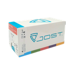 Nici JOST Polyamide 1, ig. 48 mm, 3/8 koła, odwrotnie tnąca / 100 cm, niewchłanialna, monofilament (12 szt.)