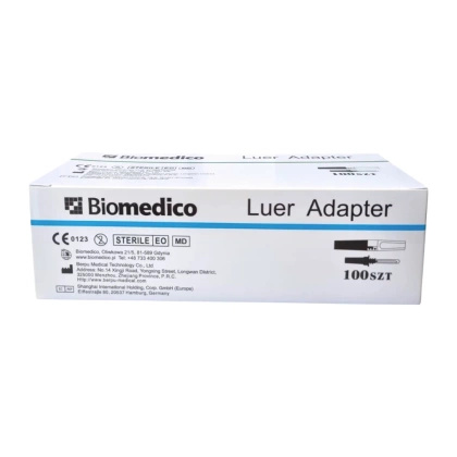 Adapter typu Luer z zaworem IMP 0,8 x 17 mm (100 szt.) - Improve