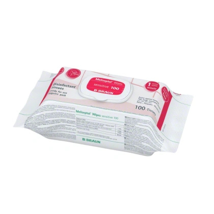 Chusteczki Meliseptol Wipes Sensitive flow-pack (100 szt.) - Braun