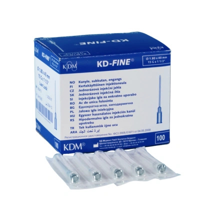 Igła 1,8 x 40 mm 15 G (100 szt.) - KD