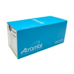 Nici ATRAMAT PGA 2/0, ig. 26 mm, 1/2 koła, okrągła / 75 cm - wchłanialne,  plecione (12 szt.)