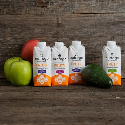 Nutrego FRUTY 12 x 330 ml o smaku pomarańczy