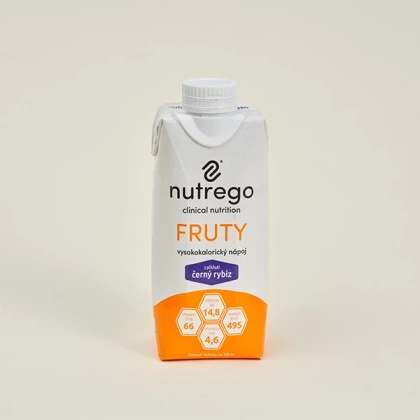 Nutrego FRUTY 12 x 330 ml o smaku czarnej porzeczki