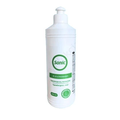 Żel do USG SONIC 500 ml BIAŁY
