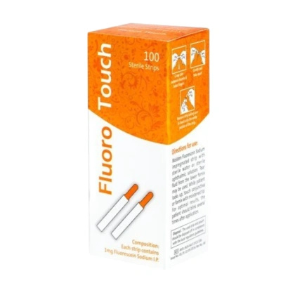 Fluoro Touch - Paski Fluoresceinowe (100 szt.)