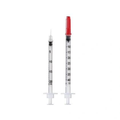 Strzykawka trzyczęściowa 1 ml OMNICAN do insuliny U-40 z igłą 0,33 x 12 mm (100 szt.) - Braun