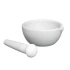 Moździerz porcelanowy - śr. zewn/wewn. 80/60 mm