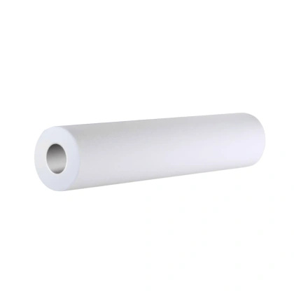 Podkład podfoliowany w rolce 50 cm x 40 m, perforacja co 50 cm - MUSTAF, BIAŁY