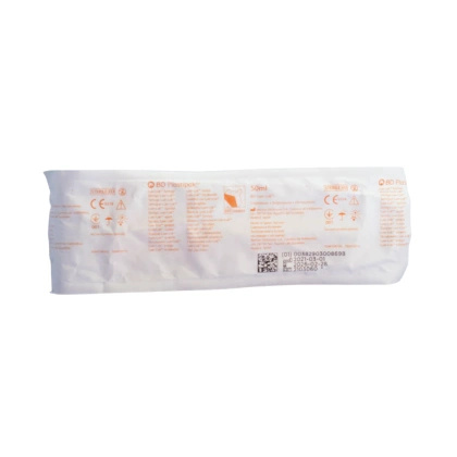 Strzykawka 50 ml. trzyczęściowa, do pomp infuz. bursztynowa LL (1 szt.) - BD