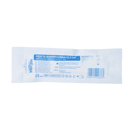 Pinceta anatomiczna 12,5 cm plastikowa 1 szt. - Intergos