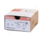 Nici MONOSYN QUICK 4/0 ig. 19 mm, 3/8 koła, odwrotnie tnąca / 70 cm -  wchłanialne  (36 szt.)