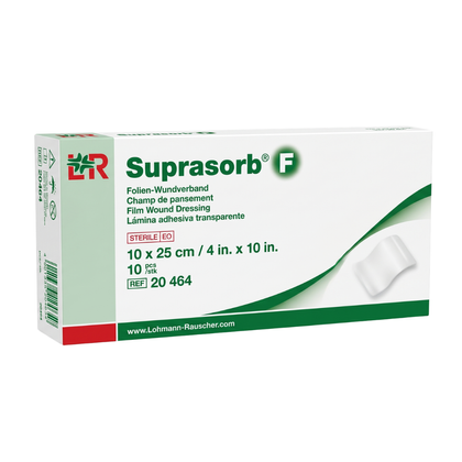 SUPRASORB F 10 x 25 cm. Opatrunek foliowy (10 szt.)
