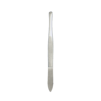 Pinceta okulistyczna BEER 8 cm - szeroka, prosta