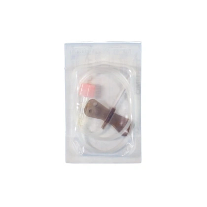 Igła motylkowa 0,7 x 19 mm 22G Terumo - Czarna (1 szt.)