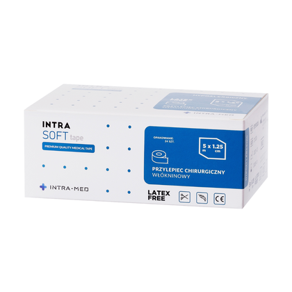 Plaster włókninowy Intra Soft Tape 1,25 cm x 5 m (24 szt.)