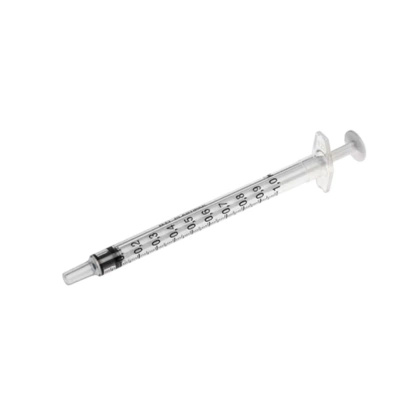 Strzykawka trzyczęściowa do insuliny 1 ml. U-100 bez igły  (120 szt.) - BD