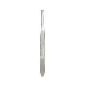Pinceta okulistyczna BEER 8 cm - szeroka, prosta
