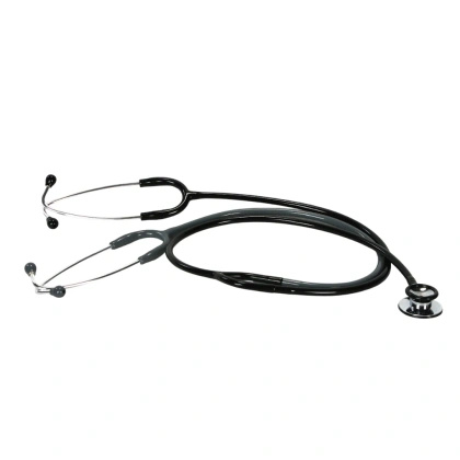 Stetoskop dydaktyczny chromowany IC-44D - czarny