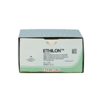 Nici Ethilon 5/0, ig. 13 mm, 3/8 koła, odwrotnie tnąca / 45 cm - monofilament, poliamid, niewchłanialne (36 szt.) - Johnson