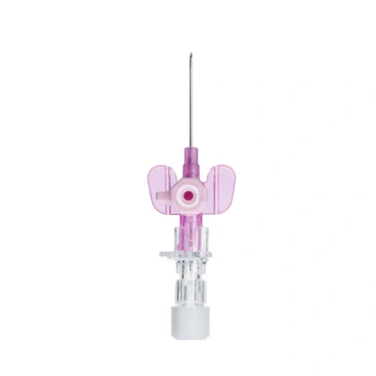 Kaniula Vasofix Certo 20G 1,1 x 25 mm różowa, z portem do iniekcji, widoczna w RTG - Braun