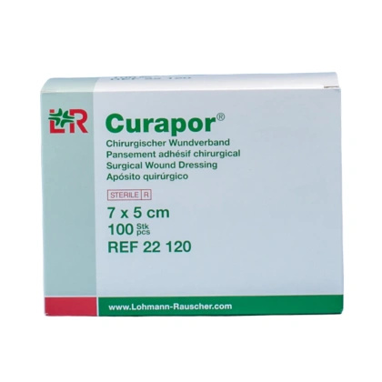 Opatrunek włókninowy Curapor 7 x 5 cm (100 szt.) - L&R