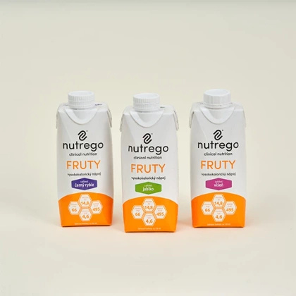 Nutrego FRUTY 12 x 330 ml o smaku pomarańczy